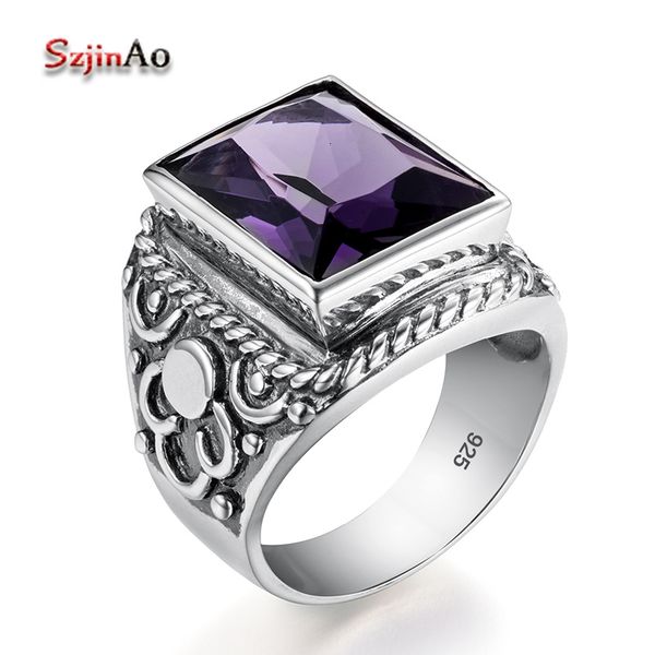 solitaire ring real 925 sterling silver heavy signet rings men's massive amethyst 12 16mm stone party male vintage jewelry gift for hus, Golden;silver
solitaire ring real 925 sterling silver heavy signet rings men's massive amethyst 12 16mm stone party male vintage jewelry gift for hus, Golden;silver