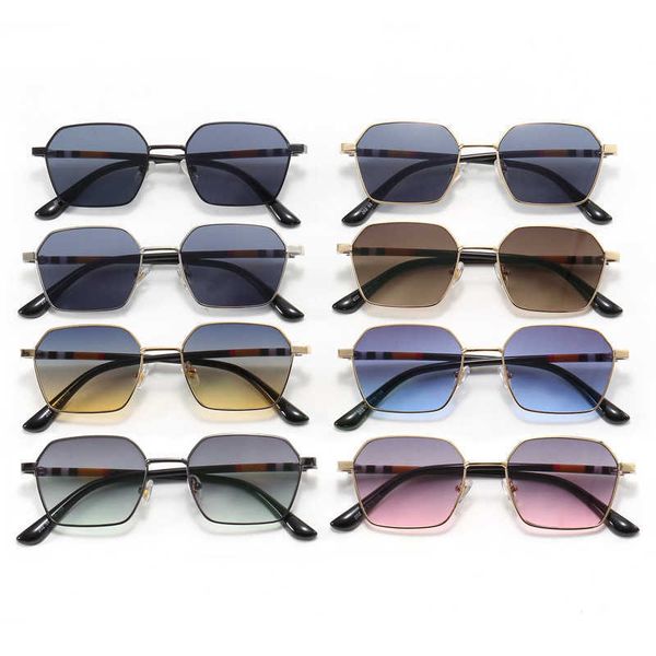 polygonal mens sunglasses gradient color uv resistant designer sunglasses for womens metal frame versatile glasses, White;black
polygonal mens sunglasses gradient color uv resistant designer sunglasses for womens metal frame versatile glasses, White;black