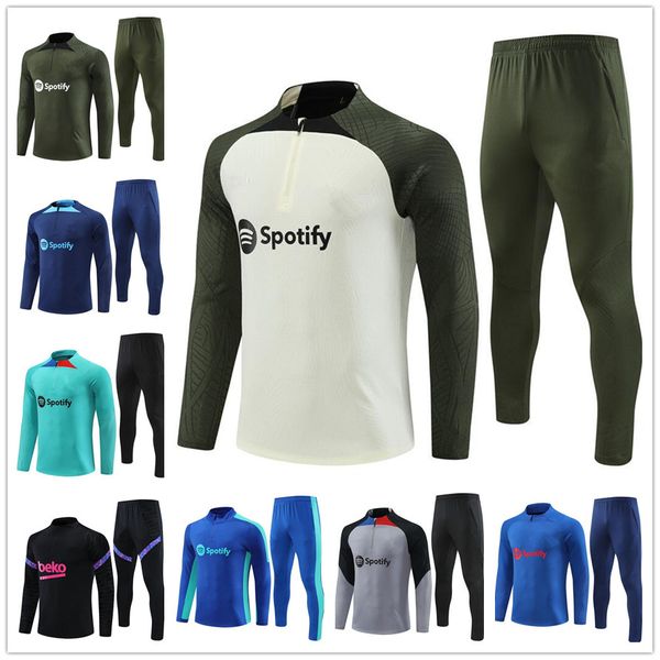 2023 2024 barcelonas tracksuit camisetas de soccer jerseys training suit ferran pedri 22/23/24 half zip barcelone men and kids set barca tra, Black
2023 2024 barcelonas tracksuit camisetas de soccer jerseys training suit ferran pedri 22/23/24 half zip barcelone men and kids set barca tra, Black