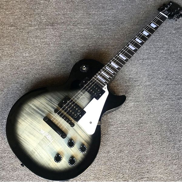 custom shop, stedandan transparent black electric guitar, rosewood fingerboard, black hardware, ing
custom shop, stedandan transparent black electric guitar, rosewood fingerboard, black hardware, ing