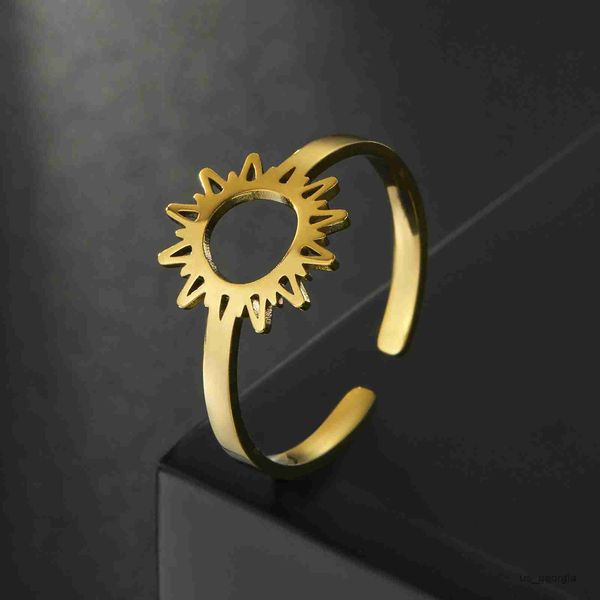band rings skyrim stainless steel sun ring for women gold color minimalist boho adjustable open finger rings 2023 fashion jewelry gift r2306, Silver
band rings skyrim stainless steel sun ring for women gold color minimalist boho adjustable open finger rings 2023 fashion jewelry gift r2306, Silver
