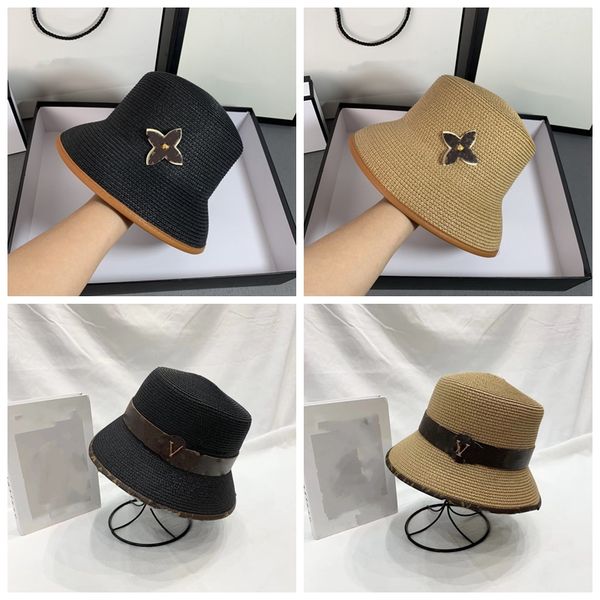 bucket hats straw hat wide brim straw hats women luxury designer letter strawhat grass braid caps for men women casquette beanies, Blue;gray
bucket hats straw hat wide brim straw hats women luxury designer letter strawhat grass braid caps for men women casquette beanies, Blue;gray