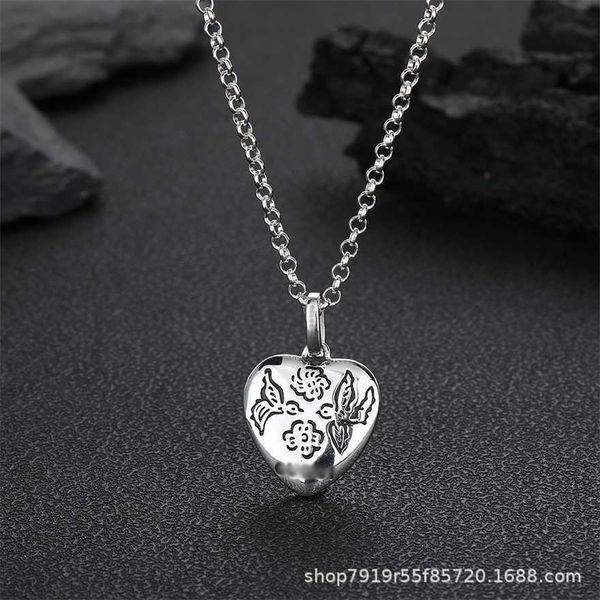 2023 gujia s925 sterling silver love fearless flower and bird pendant versatile heart necklace
2023 gujia s925 sterling silver love fearless flower and bird pendant versatile heart necklace