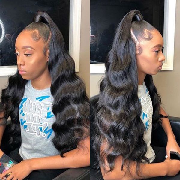 13x4 hd lace frontal wig 30inch body wave lace front wig brazilian transparent lace frontal human hair wigs, Black;brown
13x4 hd lace frontal wig 30inch body wave lace front wig brazilian transparent lace frontal human hair wigs, Black;brown