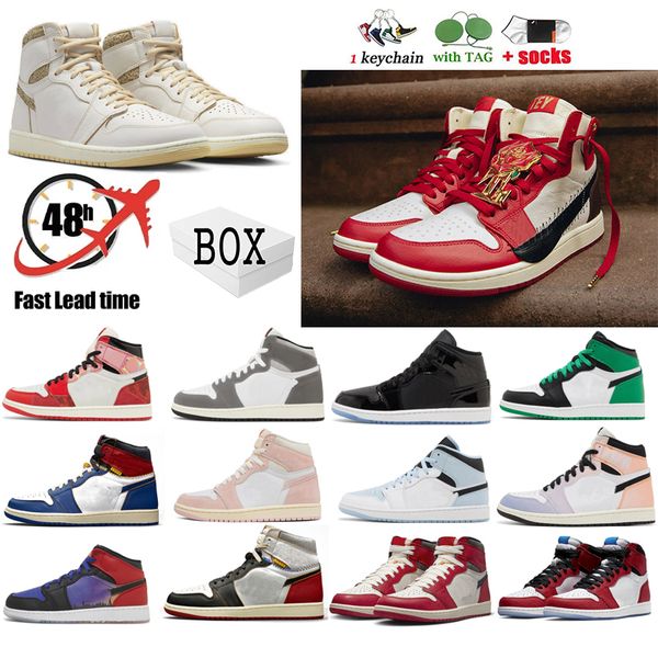 2023 with box new jumpman 1 designer basketball shoes next chapter spider verse washed pink 1s lost found patent bred space jam dark mocha w
2023 with box new jumpman 1 designer basketball shoes next chapter spider verse washed pink 1s lost found patent bred space jam dark mocha w