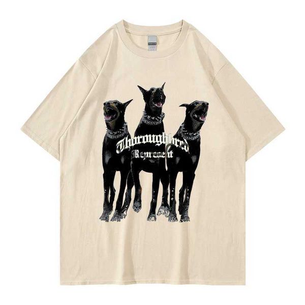 men's plus tees polos harajuku tshirt men's 2022 summer dog letter printed t shirt hip hop streetwear cotton loose tees x0621, Black;brown
men's plus tees polos harajuku tshirt men's 2022 summer dog letter printed t shirt hip hop streetwear cotton loose tees x0621, Black;brown