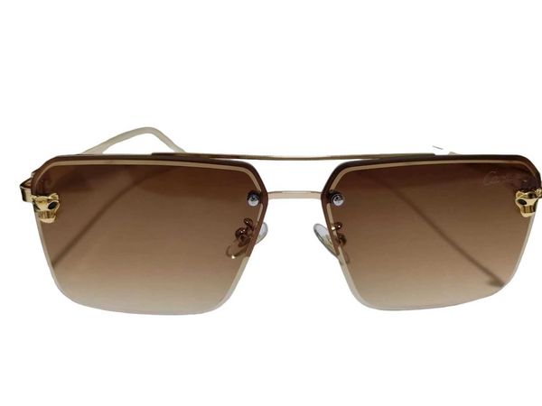 wholesale of sunglasses kajia's new wolf head square metal frameless men's women's fashion style stylish and fashionable mode, White;black
wholesale of sunglasses kajia's new wolf head square metal frameless men's women's fashion style stylish and fashionable mode, White;black