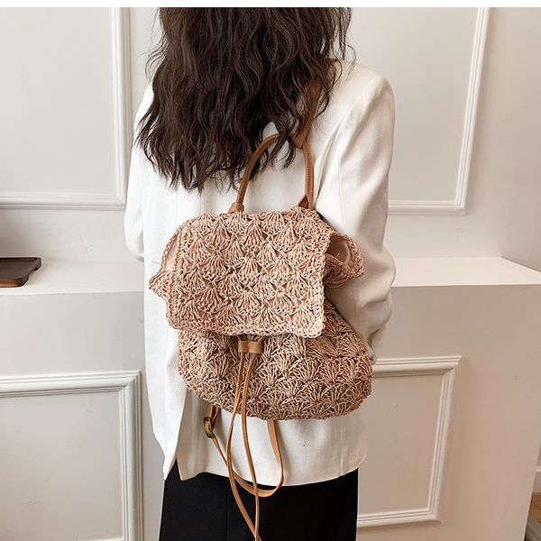 evening bags summer straw backpack bag for women woven handmade handbag large capacity lady tote vacation beach shoulder crossbody bag 23062
evening bags summer straw backpack bag for women woven handmade handbag large capacity lady tote vacation beach shoulder crossbody bag 23062