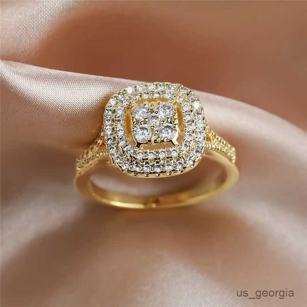 band rings luxury female small white round crystal ring vintage rose gold color wedding rings for women cute square zircon engagement ring r, Silver
band rings luxury female small white round crystal ring vintage rose gold color wedding rings for women cute square zircon engagement ring r, Silver