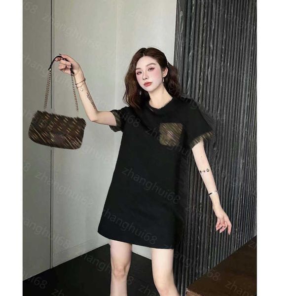 23ss womens designer clothing summer dresses women dress sleeve patchwork jacquard letter slimming dress womens clothing a1, Black;gray
23ss womens designer clothing summer dresses women dress sleeve patchwork jacquard letter slimming dress womens clothing a1, Black;gray
