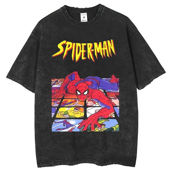 men's clothing | high street fashion brand 250 cartoon spider man print men's short sleeve t-shirt stir fried snowflake old men�, White;black
men's clothing | high street fashion brand 250 cartoon spider man print men's short sleeve t-shirt stir fried snowflake old men�, White;black