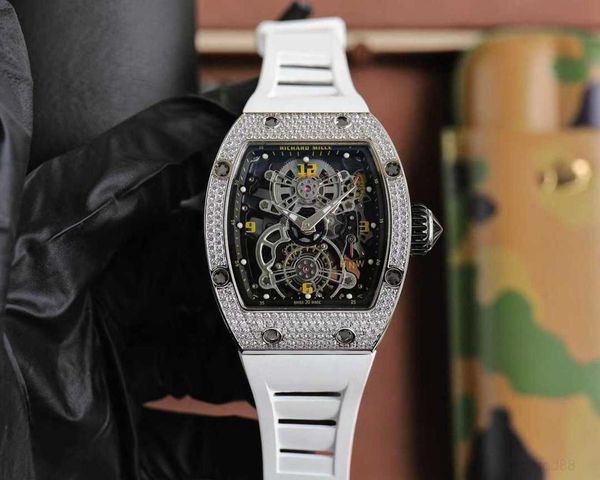 diamond luxury mens movement watches rm17-01 r i c h a r d hollow tourbillon designer cl9l new high-end quality iced out montre wrist watch, Slivery;brown
diamond luxury mens movement watches rm17-01 r i c h a r d hollow tourbillon designer cl9l new high-end quality iced out montre wrist watch, Slivery;brown