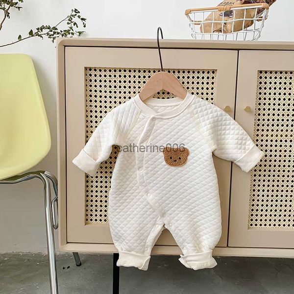 2022 new baby pajama toddler girls sleeper wear boys bear pyjama infant jumpsuits l230625, White
2022 new baby pajama toddler girls sleeper wear boys bear pyjama infant jumpsuits l230625, White