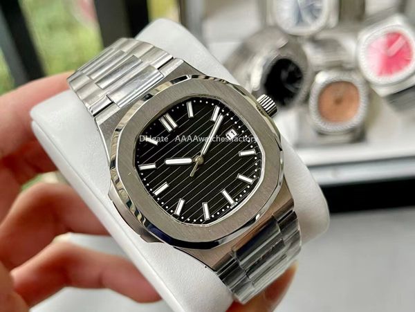 luxury watches automatic mechanical mens green designer watch orologio aquanaut blue gradient relief dial with luminous needle date display, Slivery;brown
luxury watches automatic mechanical mens green designer watch orologio aquanaut blue gradient relief dial with luminous needle date display, Slivery;brown