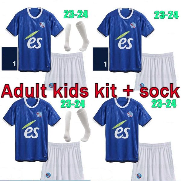 23 24 rc strasbourg alsace soccer jerseys kids kit djiku gameiro sanson maillot de foot lienard diarra home 2023 diallo bellegarde aholou fo, Black
23 24 rc strasbourg alsace soccer jerseys kids kit djiku gameiro sanson maillot de foot lienard diarra home 2023 diallo bellegarde aholou fo, Black