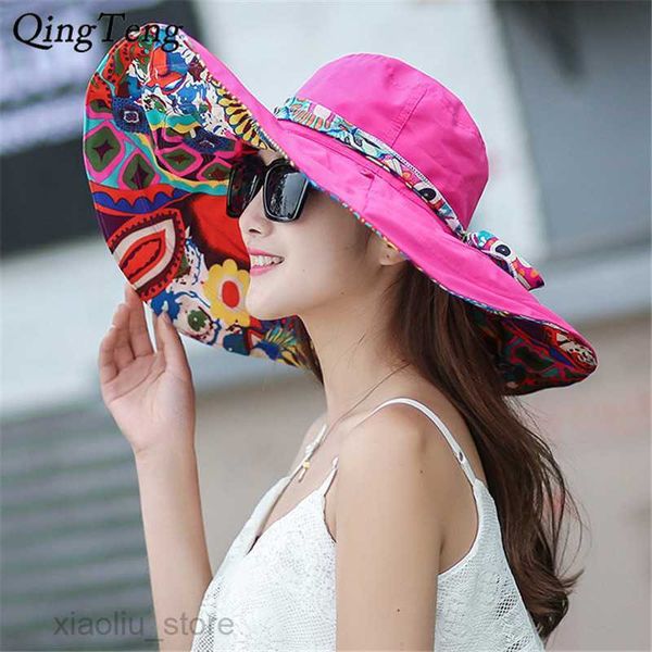 wide brim hats 2023 female summer sombrero beach hat bow folding arge floppy sun caps floral wide brim hat girls beach headwearsun block hkd, Blue;gray
wide brim hats 2023 female summer sombrero beach hat bow folding arge floppy sun caps floral wide brim hat girls beach headwearsun block hkd, Blue;gray