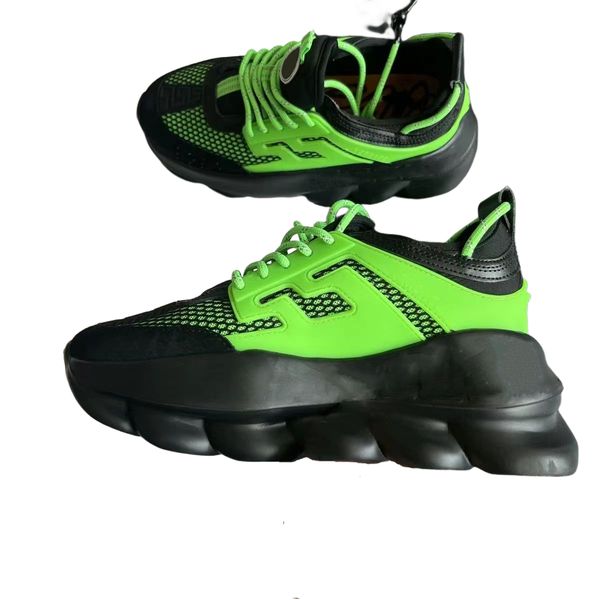 2023 designer casual shoes chain reaction wild jewels chain link trainer sneakers eur 36-45, Black
2023 designer casual shoes chain reaction wild jewels chain link trainer sneakers eur 36-45, Black