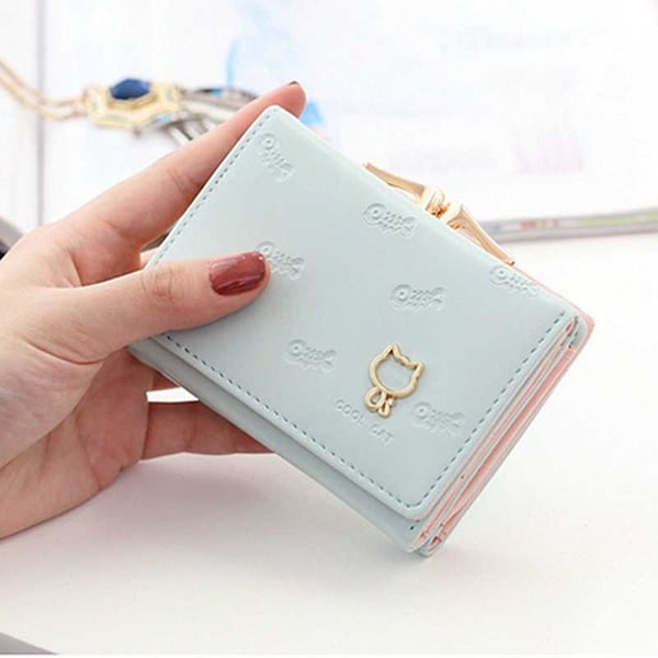 cartoon cute simple three-fold personalized cat and fish small fresh mini multi-function female short wallet
cartoon cute simple three-fold personalized cat and fish small fresh mini multi-function female short wallet