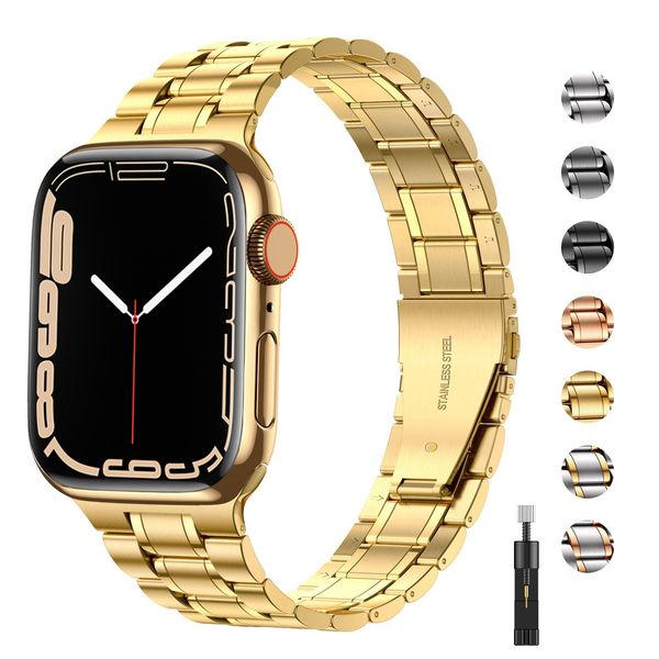 metal strap for apple watch s7 stainless steel watch bands watch starp for iwatch 38mm 40mm 42mm 44mm band, Black;brown
metal strap for apple watch s7 stainless steel watch bands watch starp for iwatch 38mm 40mm 42mm 44mm band, Black;brown