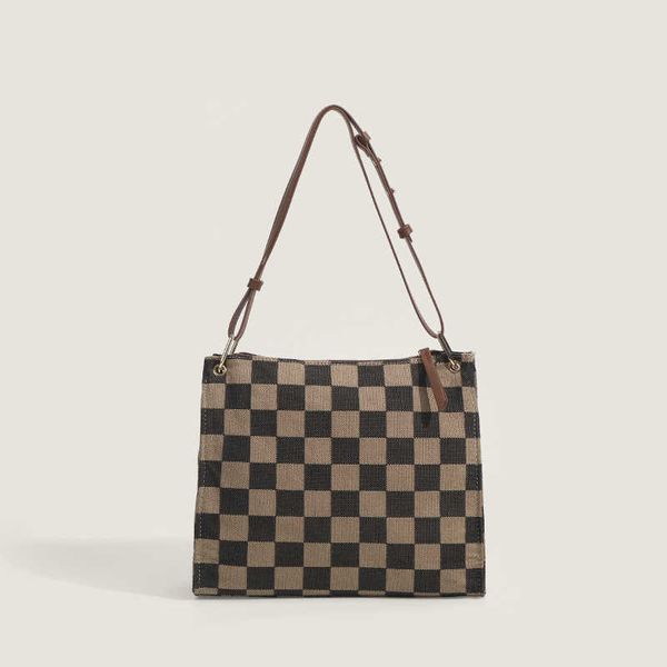 bags one shoulder crossbody bag women's summer 2023 high capacity checkerboard tote bag
bags one shoulder crossbody bag women's summer 2023 high capacity checkerboard tote bag
