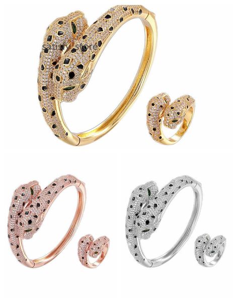 luxury fashion brand jewelry lady brass full diamond green eyes double leopard heads 18k gold engagement open panther bracelets ring 3 color, Silver
luxury fashion brand jewelry lady brass full diamond green eyes double leopard heads 18k gold engagement open panther bracelets ring 3 color, Silver