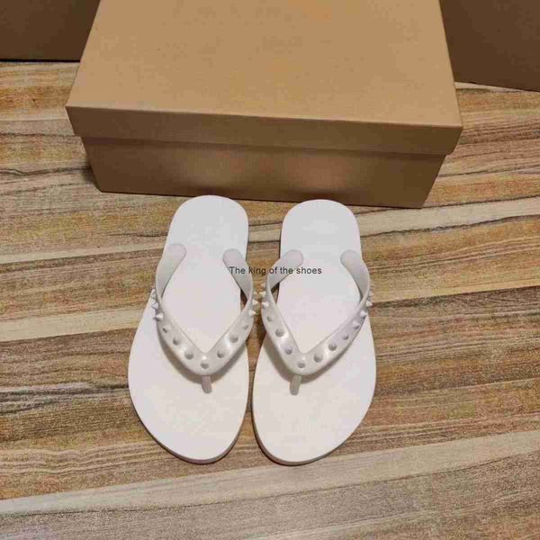 studded leather slides red soled summer slip-ons for men women beach-ready with spike details ., Black
studded leather slides red soled summer slip-ons for men women beach-ready with spike details ., Black