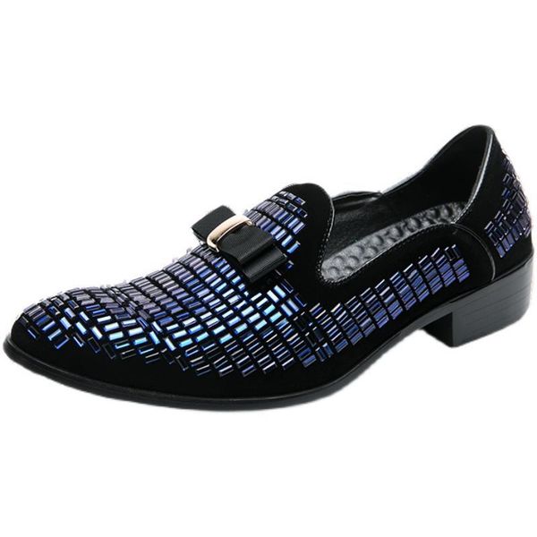 luxury blue and white rhinestone shoes men handmade bowtie dress shoes designer wedding shoes ing, Black
luxury blue and white rhinestone shoes men handmade bowtie dress shoes designer wedding shoes ing, Black