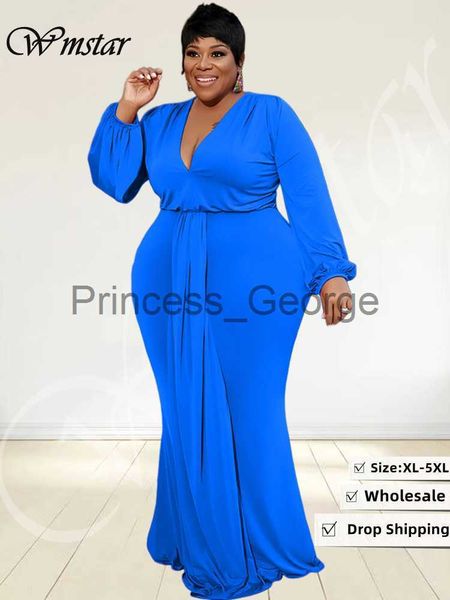 casual dresses wmstar plus size dresses for women long sleeve stretch v neck draped elegant maxi dress fall clothes wholesale dropshipping x, Black;gray
casual dresses wmstar plus size dresses for women long sleeve stretch v neck draped elegant maxi dress fall clothes wholesale dropshipping x, Black;gray