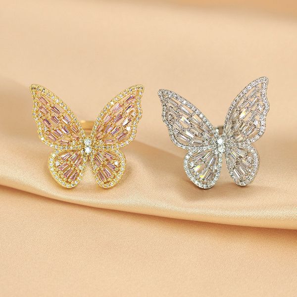 butterfly aaaaa zircon ring white gold filled engagement wedding band rings for women bridal birthday party jewelry gift, Slivery;golden
butterfly aaaaa zircon ring white gold filled engagement wedding band rings for women bridal birthday party jewelry gift, Slivery;golden