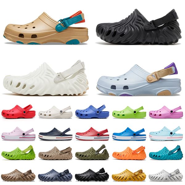 

salehe bembury x pollex clog designer cros sandals women men slippers platform croos slides triple black classic waterproof beach sandale sh