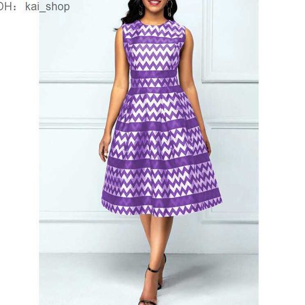 new round neck geometric printing sleeveless high waisted large hem mid length dress for1, White;black
new round neck geometric printing sleeveless high waisted large hem mid length dress for1, White;black