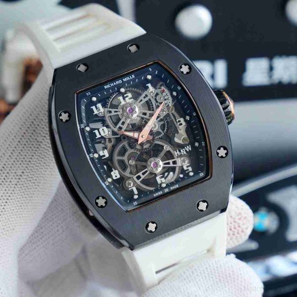 diamond luxury mens movement watches rm17-01 r i c h a r d hollow tourbillon designer trqu new high-end quality iced out montre wrist watch, Slivery;brown
diamond luxury mens movement watches rm17-01 r i c h a r d hollow tourbillon designer trqu new high-end quality iced out montre wrist watch, Slivery;brown