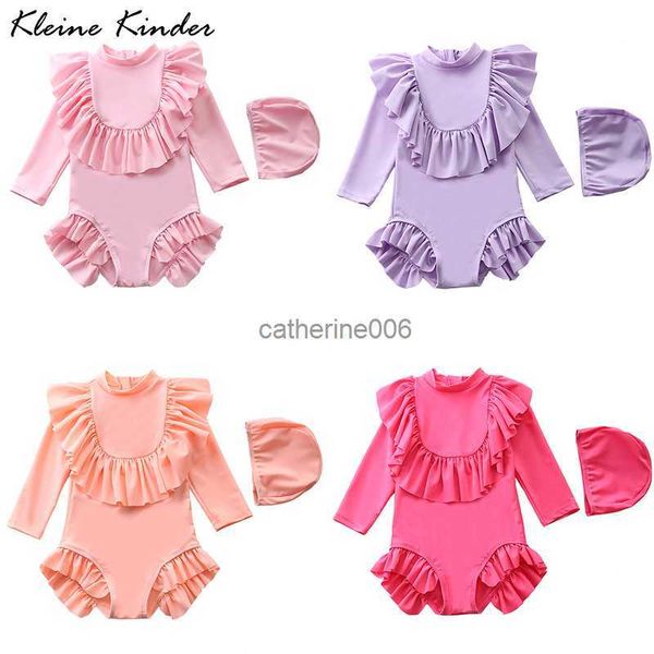girl swimsuit ruffles long sleeve children's swimwear 2022 new princess one piece baby bathing suit summer baby pool beach wear l230625, White
girl swimsuit ruffles long sleeve children's swimwear 2022 new princess one piece baby bathing suit summer baby pool beach wear l230625, White