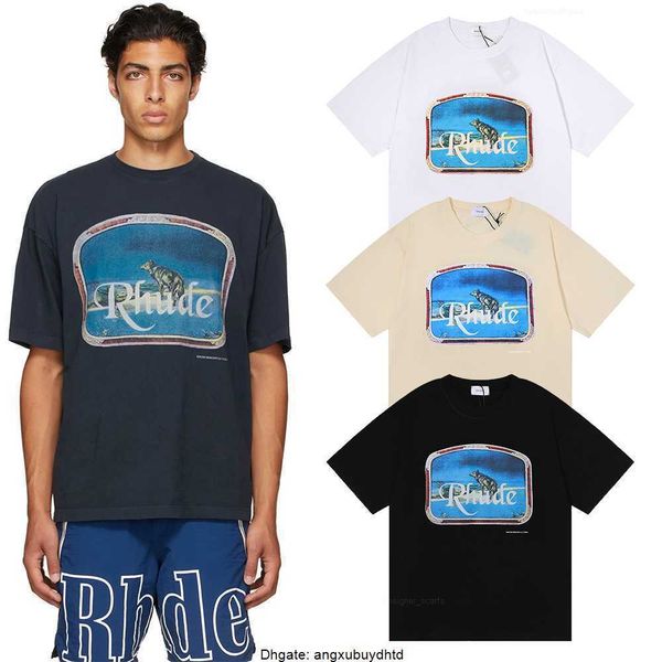 rhude men's t-shirt 2023 new loose casual short-sleeved high street trendy clothing rhude print short-sleeved streetwear tees, White;black
rhude men's t-shirt 2023 new loose casual short-sleeved high street trendy clothing rhude print short-sleeved streetwear tees, White;black