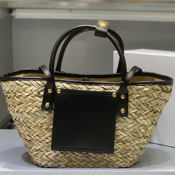 luxury designer handbag ladies straw bucket bag le petit panier soli cow leather trim shoulder bag fashion crossbody bag luxury shopping bag 
luxury designer handbag ladies straw bucket bag le petit panier soli cow leather trim shoulder bag fashion crossbody bag luxury shopping bag