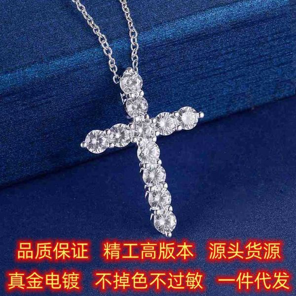 luxury seiko high edition s925 sterling silver tiffay classic cross pendant 18k rose gold necklace for women, Black
luxury seiko high edition s925 sterling silver tiffay classic cross pendant 18k rose gold necklace for women, Black