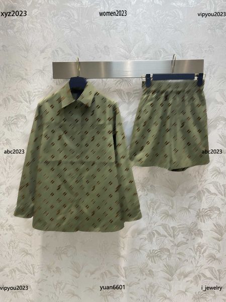 designer clothes women tracksuits size s-l 2pcs polo collar army green long sleeved trench coat and high waisted shorts june21, Gray
designer clothes women tracksuits size s-l 2pcs polo collar army green long sleeved trench coat and high waisted shorts june21, Gray