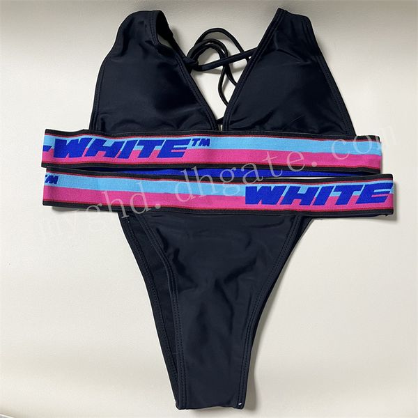 o-white women bikini set swimsuit woven lace up underwear with dust bag
o-white women bikini set swimsuit woven lace up underwear with dust bag