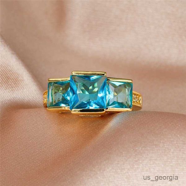 band rings luxury female crystal blue stone ring charm yellow gold wedding rings for women promise bride square zircon engagement ring r2306, Silver
band rings luxury female crystal blue stone ring charm yellow gold wedding rings for women promise bride square zircon engagement ring r2306, Silver