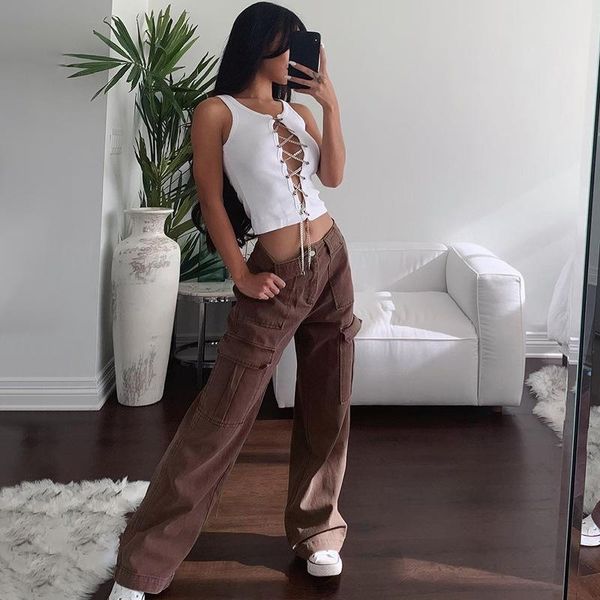 jeans brown baggy jeans for women straight jeans black vintage streetwear harajuku korean fashion girl denim trousers wide leg pants, Blue
jeans brown baggy jeans for women straight jeans black vintage streetwear harajuku korean fashion girl denim trousers wide leg pants, Blue
