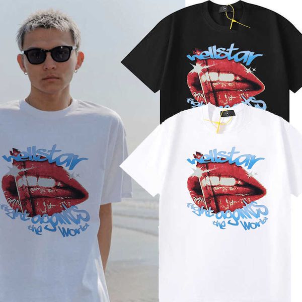 hellstar loose fitting youth couple spring/summer leisure domestic sales round neck short sleeve t-shirt underlay, White;black
hellstar loose fitting youth couple spring/summer leisure domestic sales round neck short sleeve t-shirt underlay, White;black