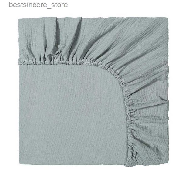 baby yarn fitted sheet bed diaper organizer crib bedding set cotton crease double layer cotton soft and breathable bed sheet l230522
baby yarn fitted sheet bed diaper organizer crib bedding set cotton crease double layer cotton soft and breathable bed sheet l230522