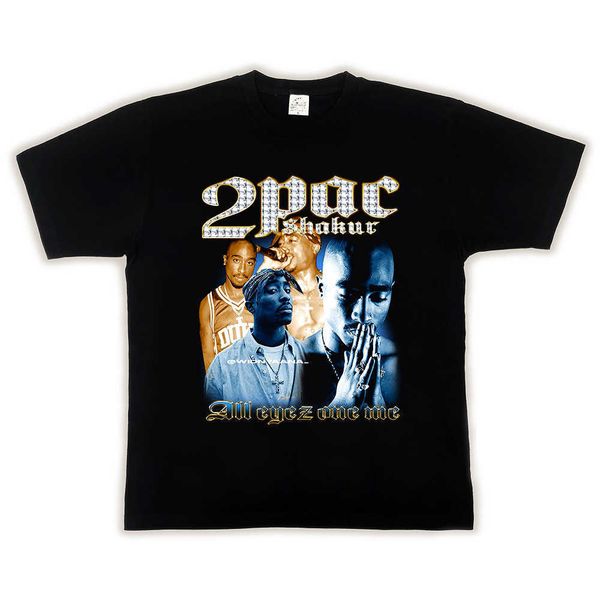 2pac biggie small west coast hip hop loose vintage short sleeve t-shirt for men and women, White;black
2pac biggie small west coast hip hop loose vintage short sleeve t-shirt for men and women, White;black