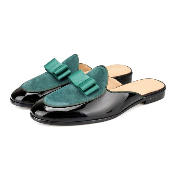 brand mules shoes men butterfly-knot half shoes for mens slippers luxury summer leather casual shoes, Black
brand mules shoes men butterfly-knot half shoes for mens slippers luxury summer leather casual shoes, Black