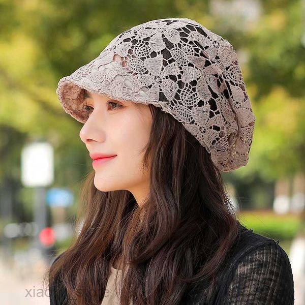wide brim hats ladies lace spring and summer thin soft-brimmed peaked caps lace foreign style pile hats beanies scarves headscarves head cap, Blue;gray
wide brim hats ladies lace spring and summer thin soft-brimmed peaked caps lace foreign style pile hats beanies scarves headscarves head cap, Blue;gray