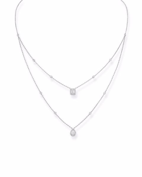 necklaces jankelly fashion luxury mother pendant white stone wedding pendant long chain new energy necklace for woman, Silver
necklaces jankelly fashion luxury mother pendant white stone wedding pendant long chain new energy necklace for woman, Silver
