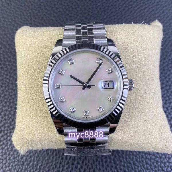 clean m126334 watch 41mm diameter with 3235 integrated movement power 72-hour sapphire mirror 904l fine steel case strap, Slivery;golden
clean m126334 watch 41mm diameter with 3235 integrated movement power 72-hour sapphire mirror 904l fine steel case strap, Slivery;golden