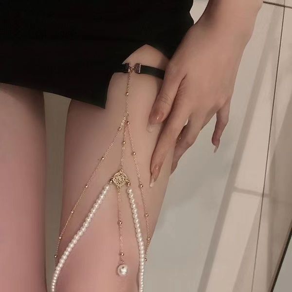 copper alloy imitation pearl ankle chain, new high-end multi-layer chain, niche design, tassel leg chain accessories, summer girl, Silver
copper alloy imitation pearl ankle chain, new high-end multi-layer chain, niche design, tassel leg chain accessories, summer girl, Silver