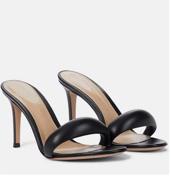 designer women's sandals bijoux padded leather sandals 100% real leather dermal outsole stiletto heels sandals luxury pumps with box eu, Black
designer women's sandals bijoux padded leather sandals 100% real leather dermal outsole stiletto heels sandals luxury pumps with box eu, Black
