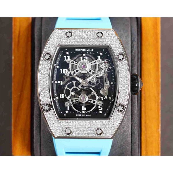diamond luxury mens movement watches rm17-01 r i c h a r d hollow tourbillon designer 5wz1 new high-end quality iced out montre wrist watch, Slivery;brown
diamond luxury mens movement watches rm17-01 r i c h a r d hollow tourbillon designer 5wz1 new high-end quality iced out montre wrist watch, Slivery;brown